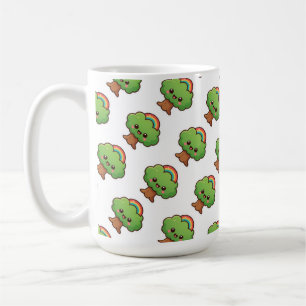 Friendly Kawaii Tree Coffee Mug