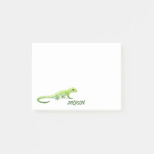 Friendly Lizard With Your Name Post-it Notes