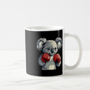 Friendly Looking Koala Bear With Funny Boxing Glov Coffee Mug