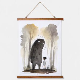 Friendly Monster Hanging Tapestry
