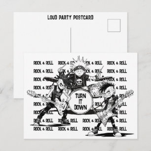 Friendly Neighbour Excessive Noise Reduce Message  Postcard