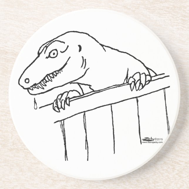 Friendly Neighbourhood Dinosaur Coaster (Front)