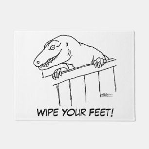 Friendly Neighbourhood Dinosaur Doormat