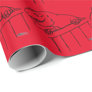 Friendly Neighbourhood Dinosaur Wrapping Paper