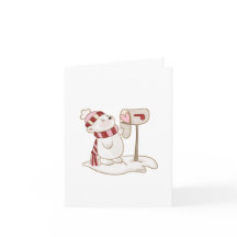 Friendly Note Valentine Greeting Card