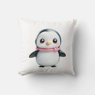 Friendly Penguin Cushion