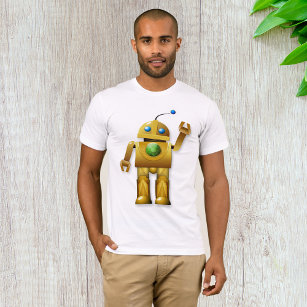 Friendly Robot Mens T-Shirt