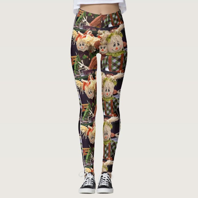**FRIENDLY SCARECROW.** WOMEN'S LEGGINGS (Front)