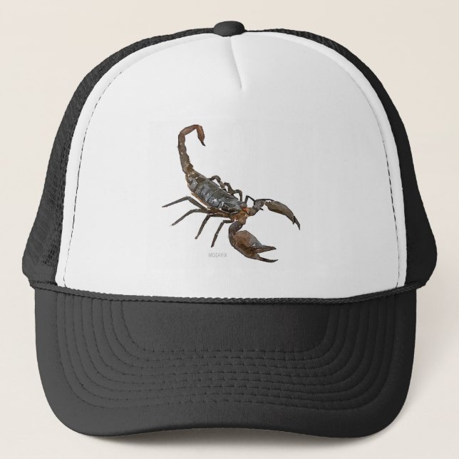 Friendly Scorpion Trucker Hat (Front)