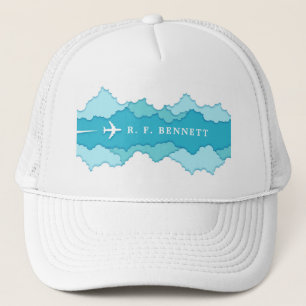 Friendly Skies   Custom Name Trucker Hat