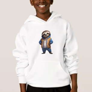 Friendly Sloth Illustration