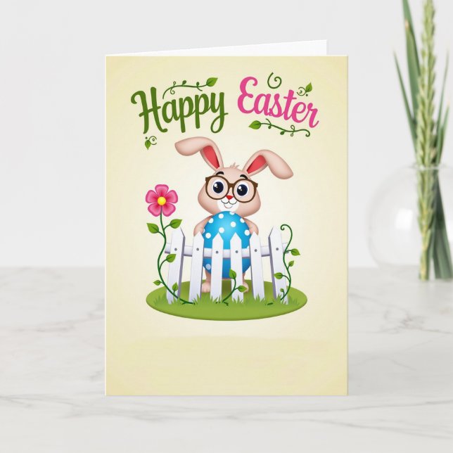 Friendly Spring Critter Card (Front)