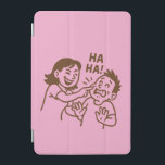 Friendly Tease iPad Mini Cover<br><div class="desc">A playful cartoon showing one friend teasing another—laughter and surprise in one fun moment!</div>