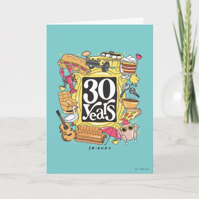FRIENDS™ | 30 Years Graphic Card (Front)
