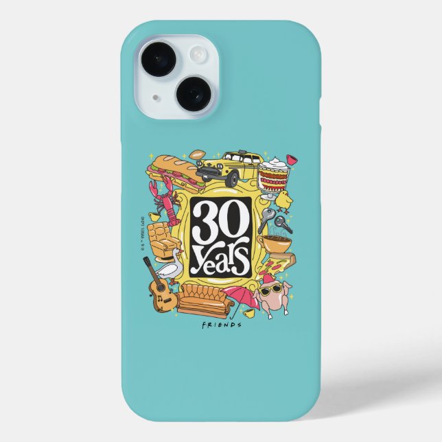 FRIENDS™ | 30 Years Graphic Case-Mate iPhone Case (Back)