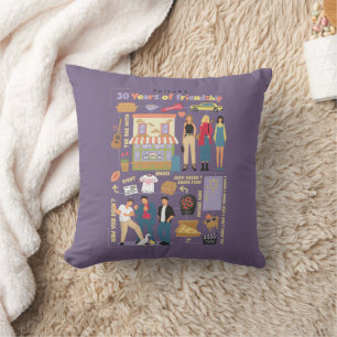 FRIENDS™ 30 Years of Friendship Cushion
