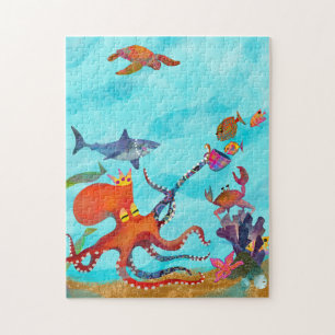 Friends and Anemones Jigsaw Puzzle (Challenging)