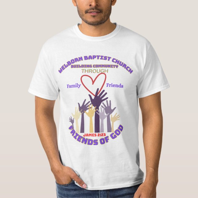 Friends and Family Day T-Shirt (Front)