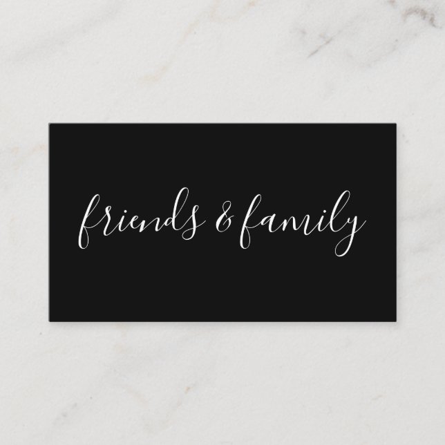 friends and family referral program card (Front)