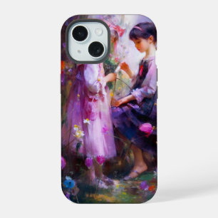Friends and Flowers 2 iPhone 15 Case