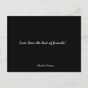 Friends and Friendship Quoteable Postcard