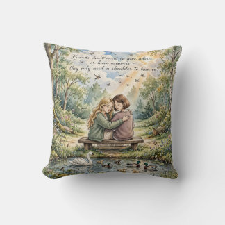 Friends and Sisters Cushion
