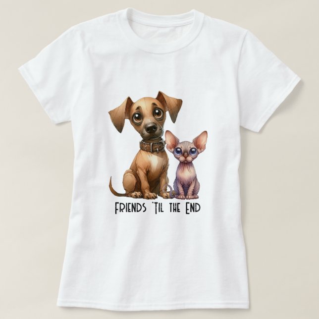 Friends - Animals T-Shirt (Design Front)