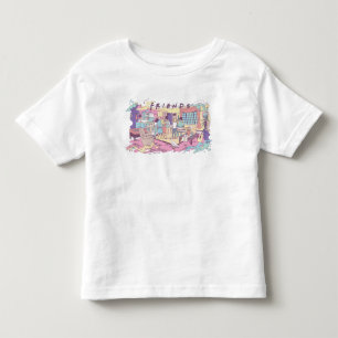 FRIENDS™   Apartment Cartoon Toddler T-Shirt