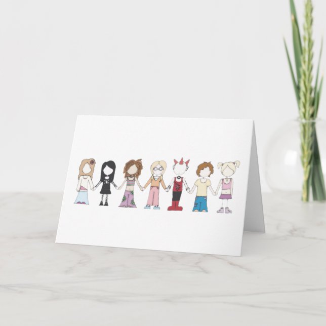 Friends are Friends Card (Front)