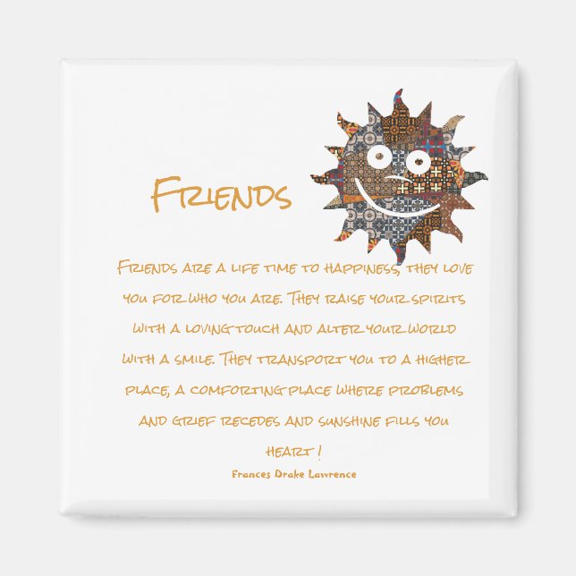 Friends Are Magnet (Front)