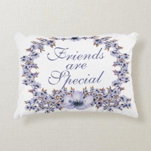 Friends Are Special Throw Pillow