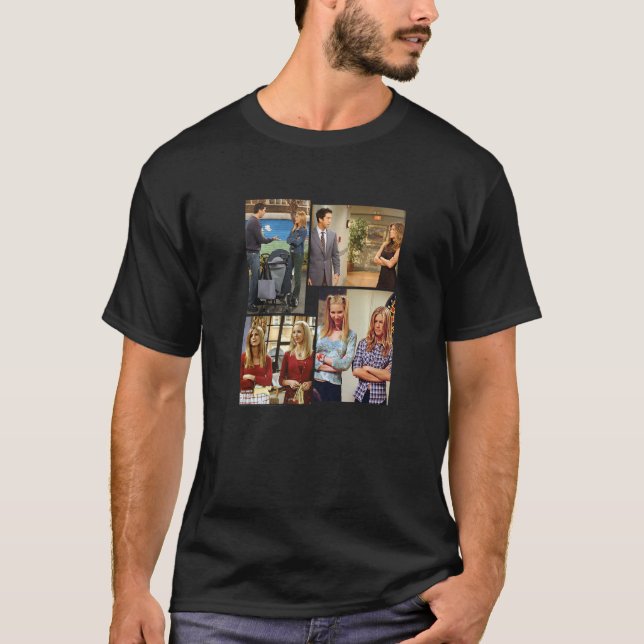 Friends Arms Crossed Collage T-Shirt (Front)