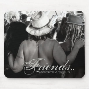 Friends at Rainbow Serpent 09 Mousepad