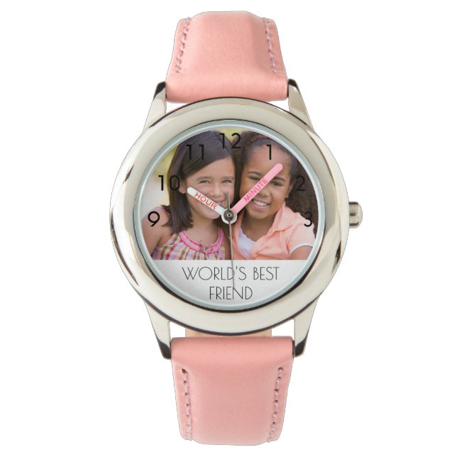 Friends BFF photo text girl Watch (Front)