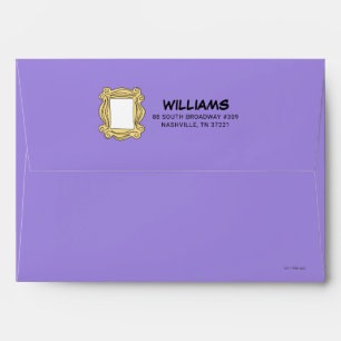 FRIENDS™   Birthday Peephole Frame Envelope