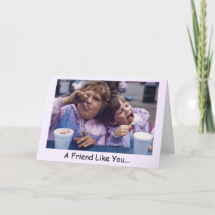 Friends "Blast" Greeting Card