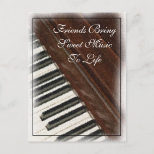 Friends Bring Music Postcard