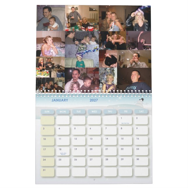 Friends Calendar 2010 (Jan 2027)