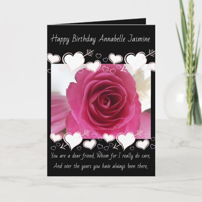 friends card for Birthdays (Front)