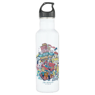 FRIENDS™ Cartoon Collage 710 Ml Water Bottle