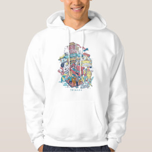 FRIENDS™ Cartoon Collage Hoodie