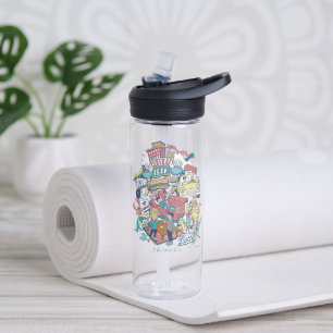 FRIENDS™   Cartoon Collage Water Bottle