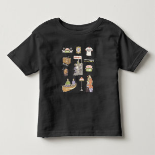 FRIENDS™   Cartoon Icons 2 Toddler T-Shirt