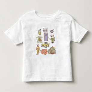 FRIENDS™   Cartoon Icons Graphic 1 Toddler T-Shirt