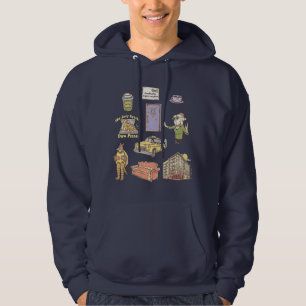FRIENDS™   Cartoon Icons Graphic 2 Hoodie