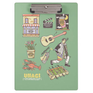 FRIENDS™   Cartoon Icons Graphic Clipboard