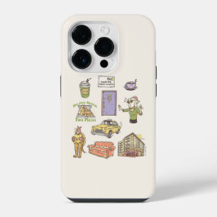 FRIENDS™   Cartoon Icons Graphic iPhone 14 Pro Case
