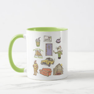 FRIENDS™   Cartoon Icons Graphic Mug