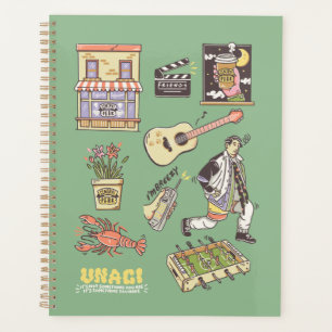FRIENDS™   Cartoon Icons Graphic Planner
