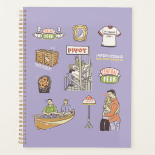 FRIENDS™   Cartoon Icons Planner